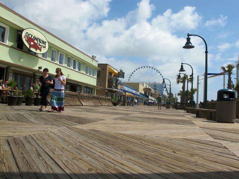 are dogs allowed on myrtle beach boardwalk