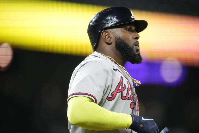 Ozuna's 30th home run leads Braves over Rockies 3-1 for 16th win in 21  games – The Durango Herald