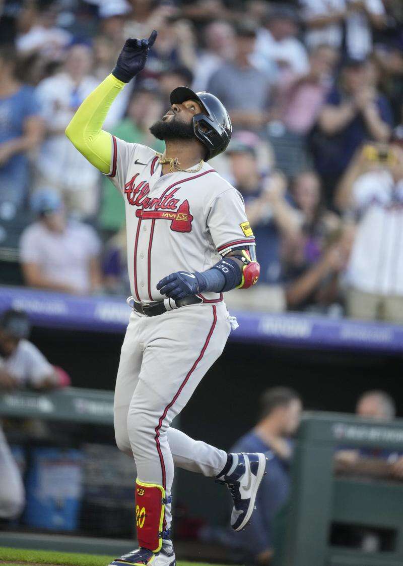 Ozuna's 30th home run leads Braves over Rockies 3-1 for 16th win in 21  games – The Durango Herald