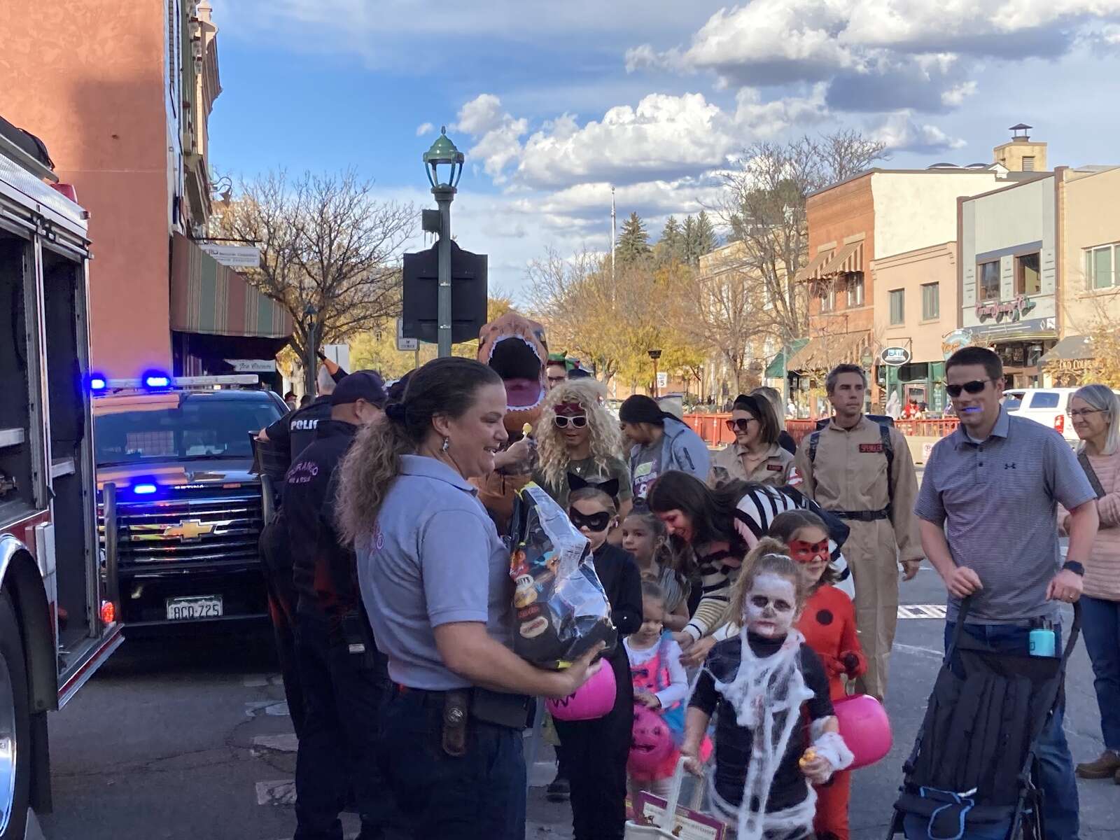 Halloween returns in Durango Kids get candy, adults have their Zombie