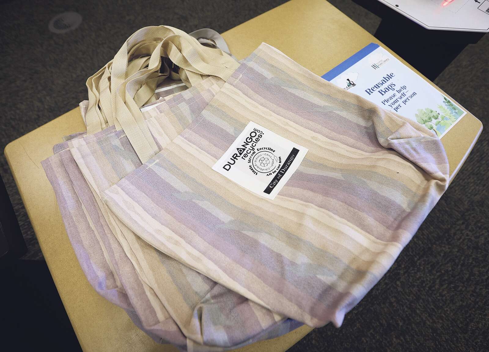 Free reusable grocery bags discount