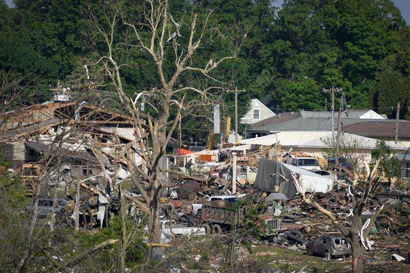 Tornadoes Devastate Iowa, Five Dead and Dozens Injured