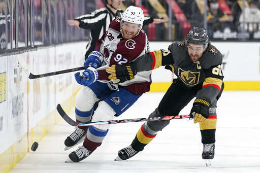 Vegas Golden Knights at Colorado Avalanche