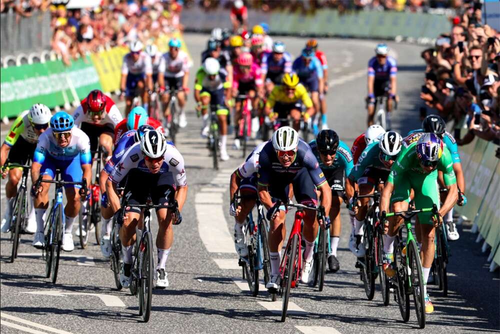 Wout Van Aert, Criterium du Dauphine, Jumbo Visma, Le Coq Sportif Yellow  Jersey