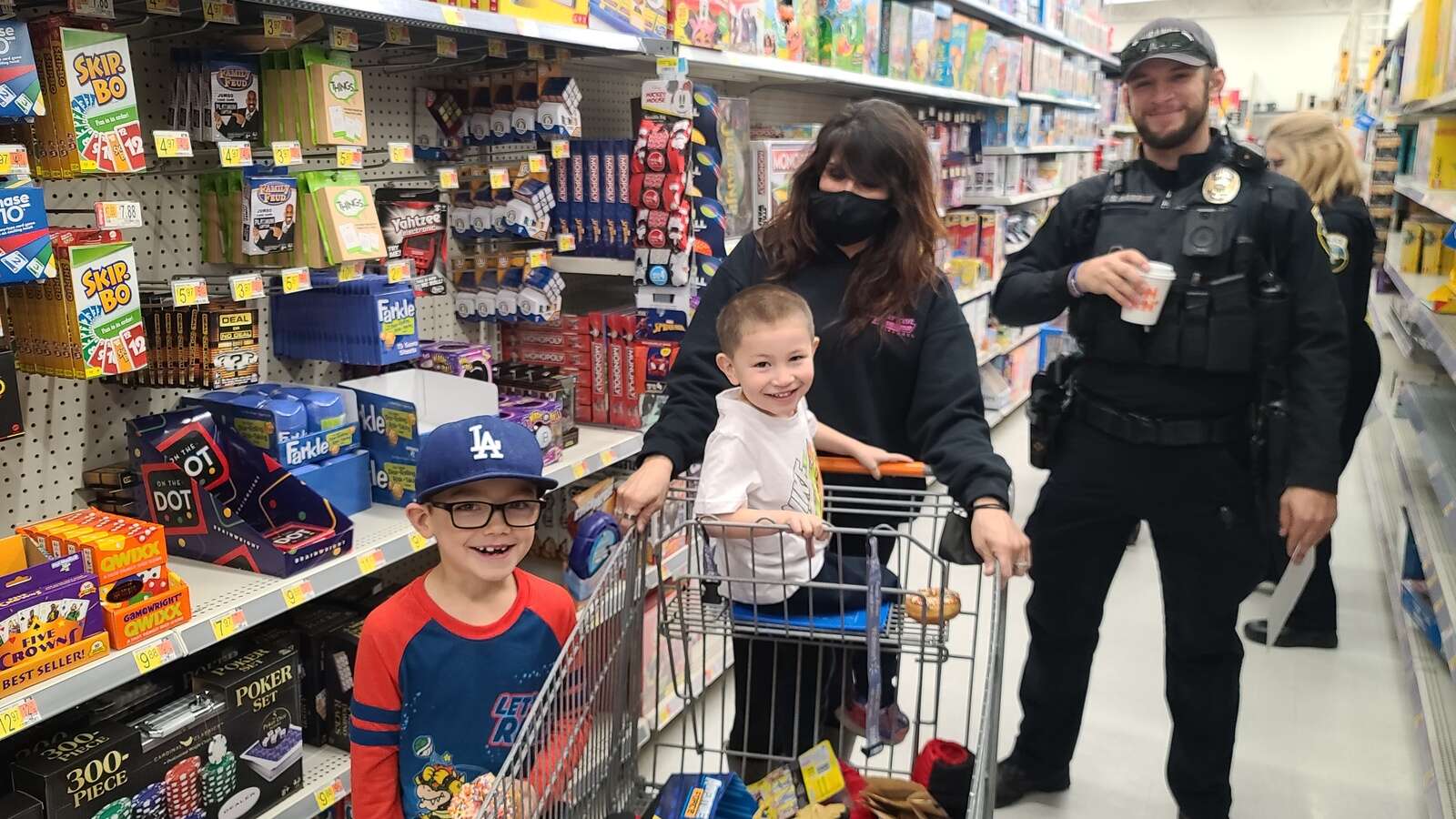 125 Durango-area children 'Shop with a Cop' at Walmart – The