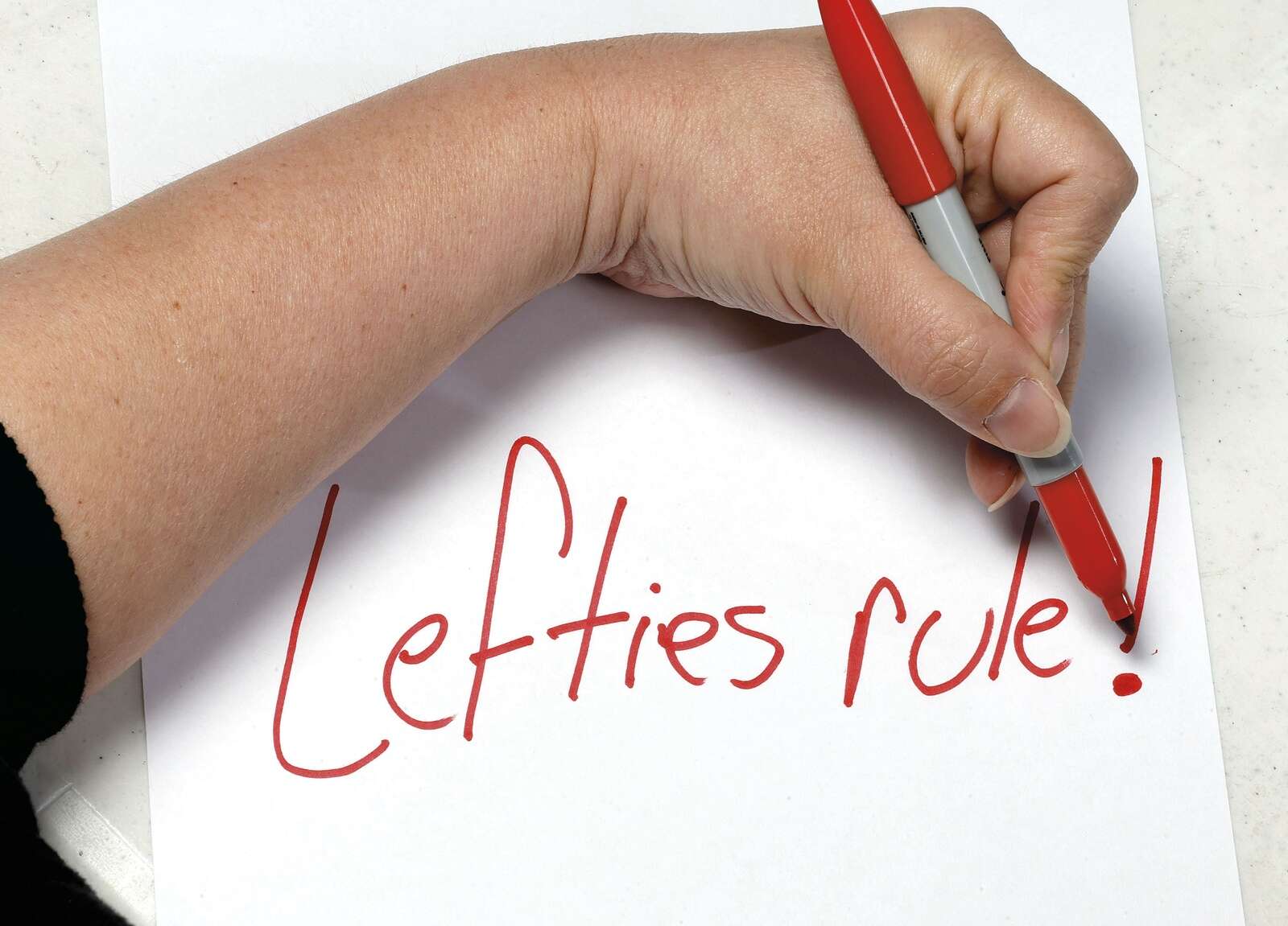 Born into a righthanded world, ‘lefties’ have faced persecution