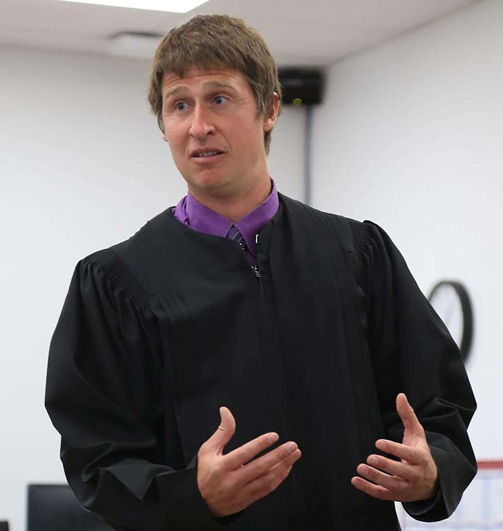 Ian MacLaren sworn in as judge in Dolores County s 22nd Judicial Ian MacLaren sworn in as judge in Dolores County s 22nd Judicial