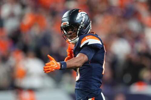 A late flag , a wiped out interception and Pat Bryant blunt admission after Broncos - Rams thriller