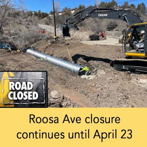Pipe replacement above Roosa Avenue in Durango will take longer than initially planned – The Durango Herald