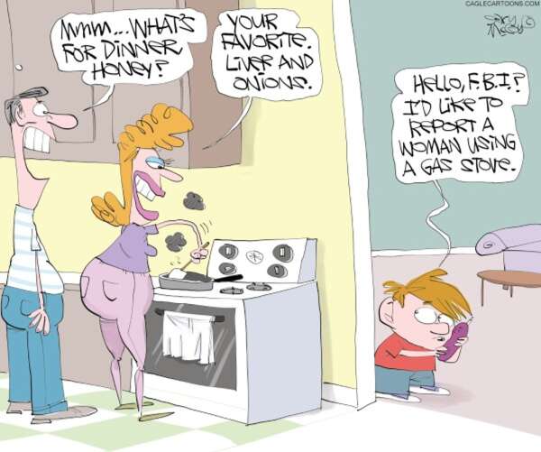 Editorial cartoon: Gas stove – The Journal